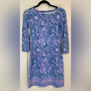 Lilly Pulitzer crop sleeve dress size XXS